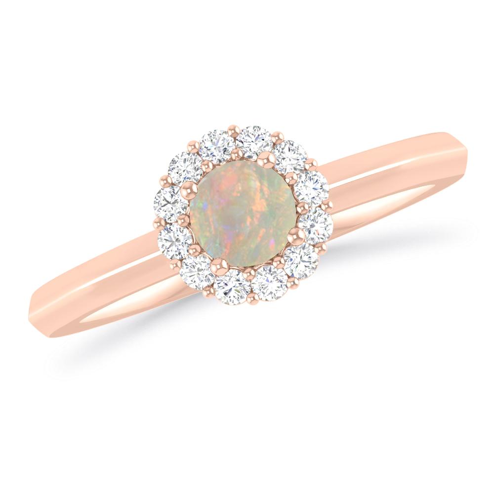 Rose Gold - Opal