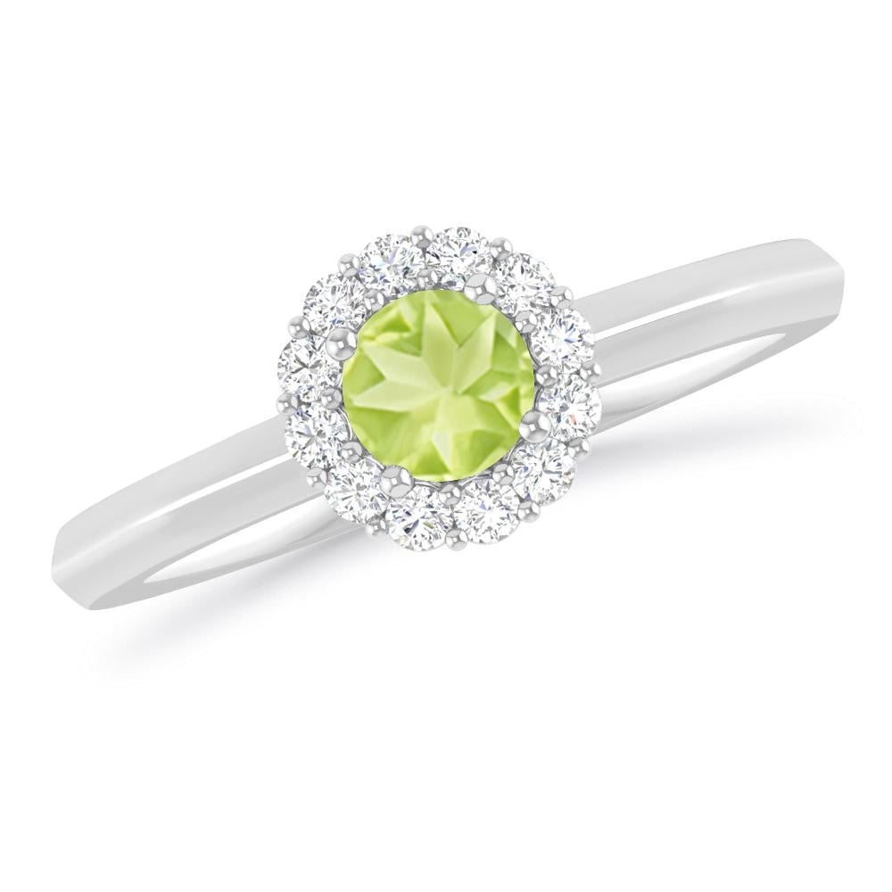 White Gold - Peridot