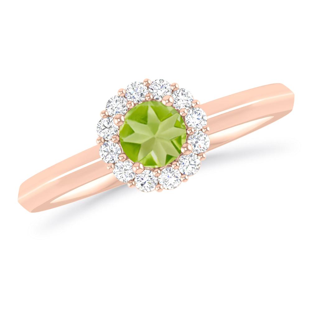 Rose Gold - Peridot