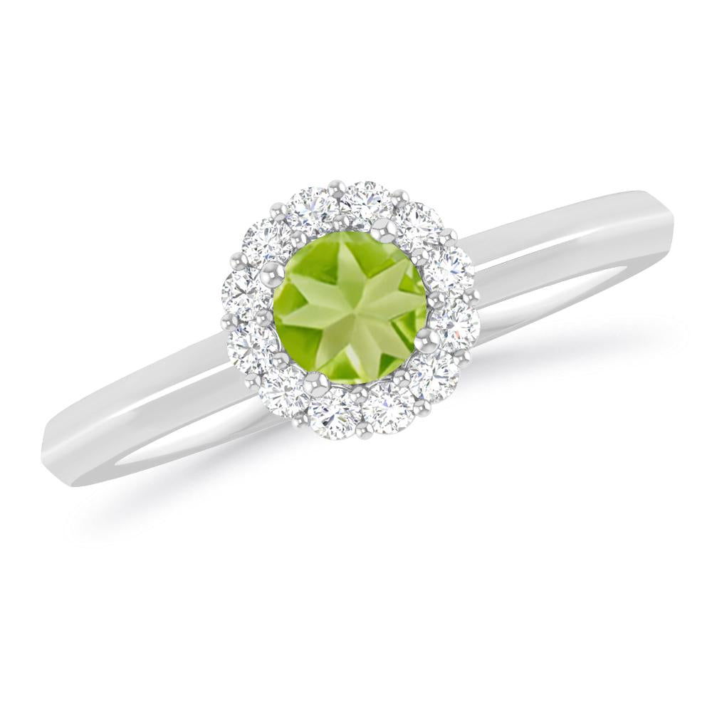 White Gold - Peridot