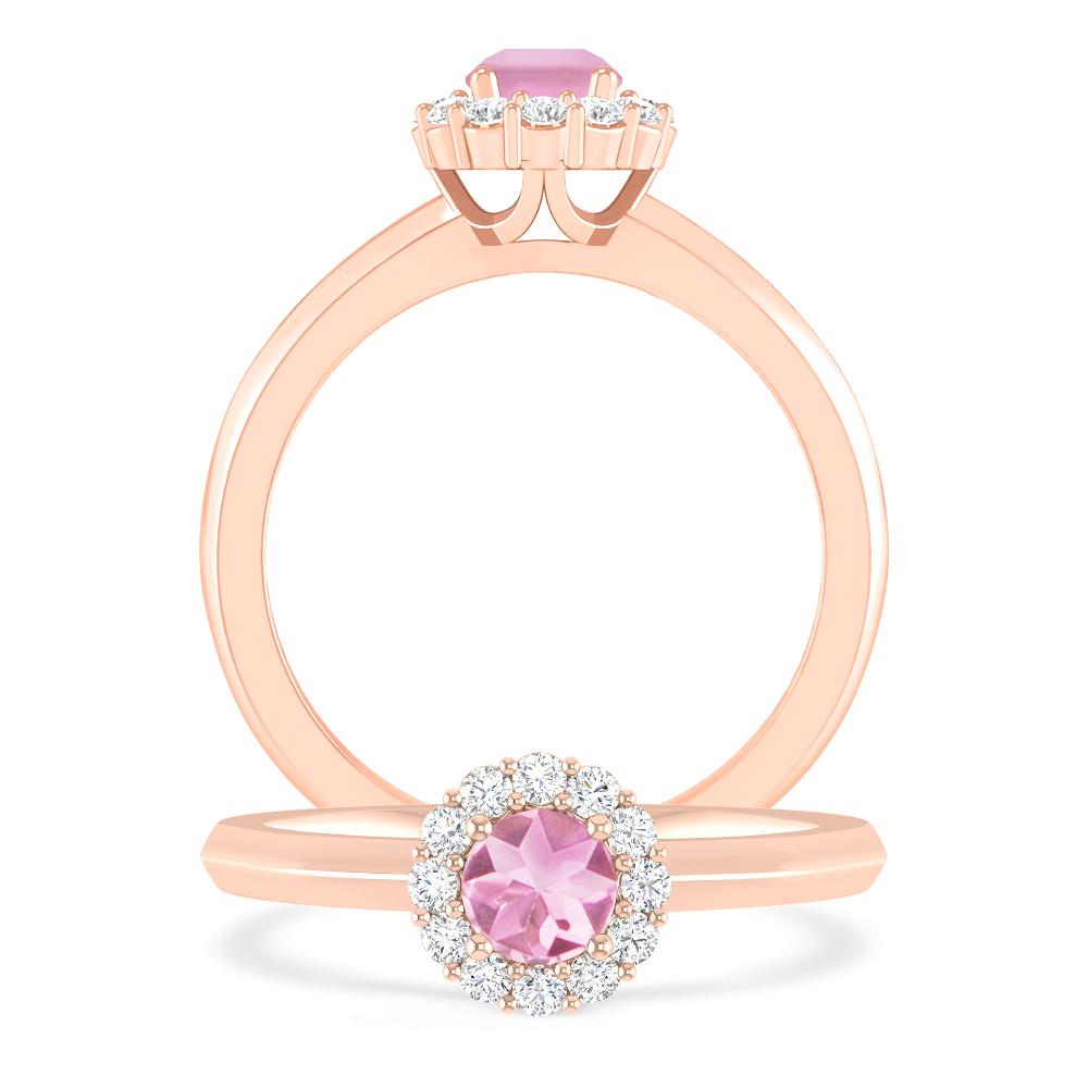 Rose Gold - Pink Tourmaline