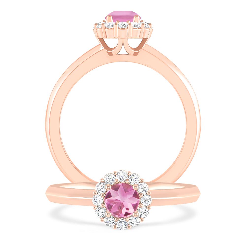 Rose Gold - Pink Tourmaline