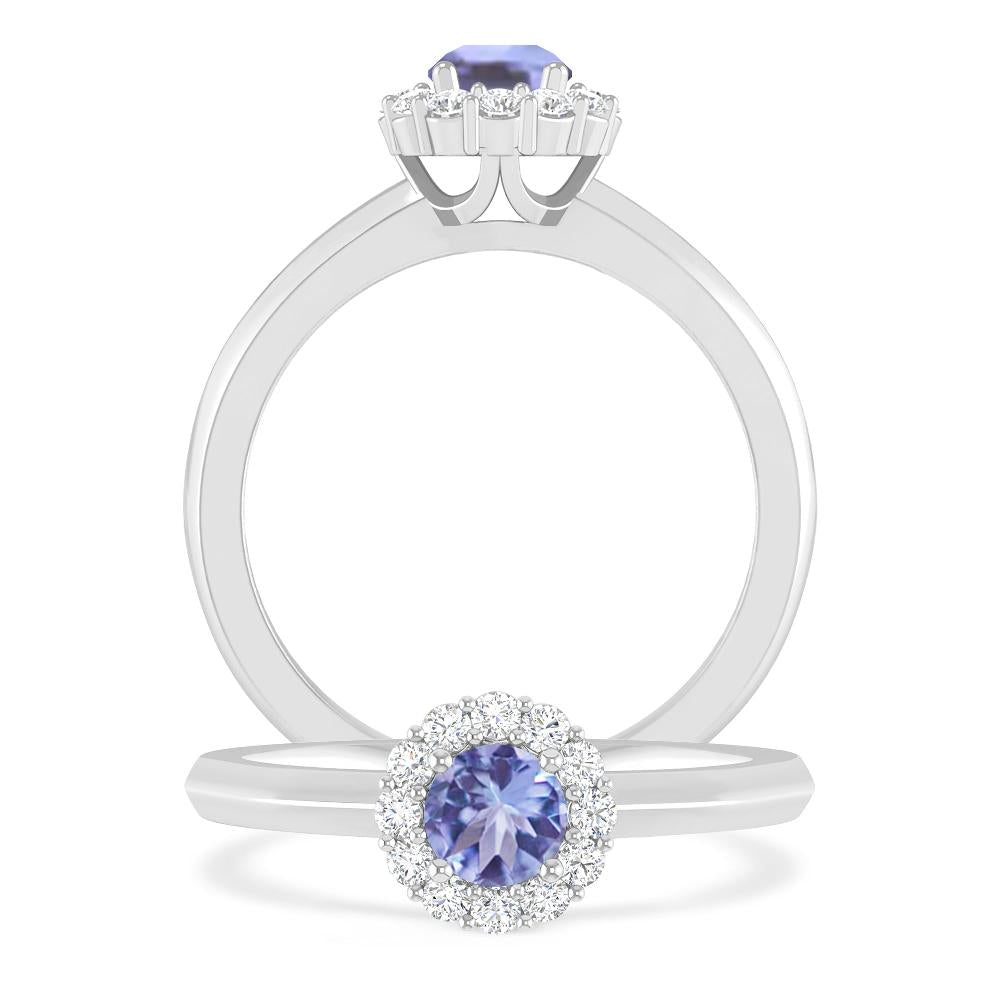 White Gold - Tanzanite