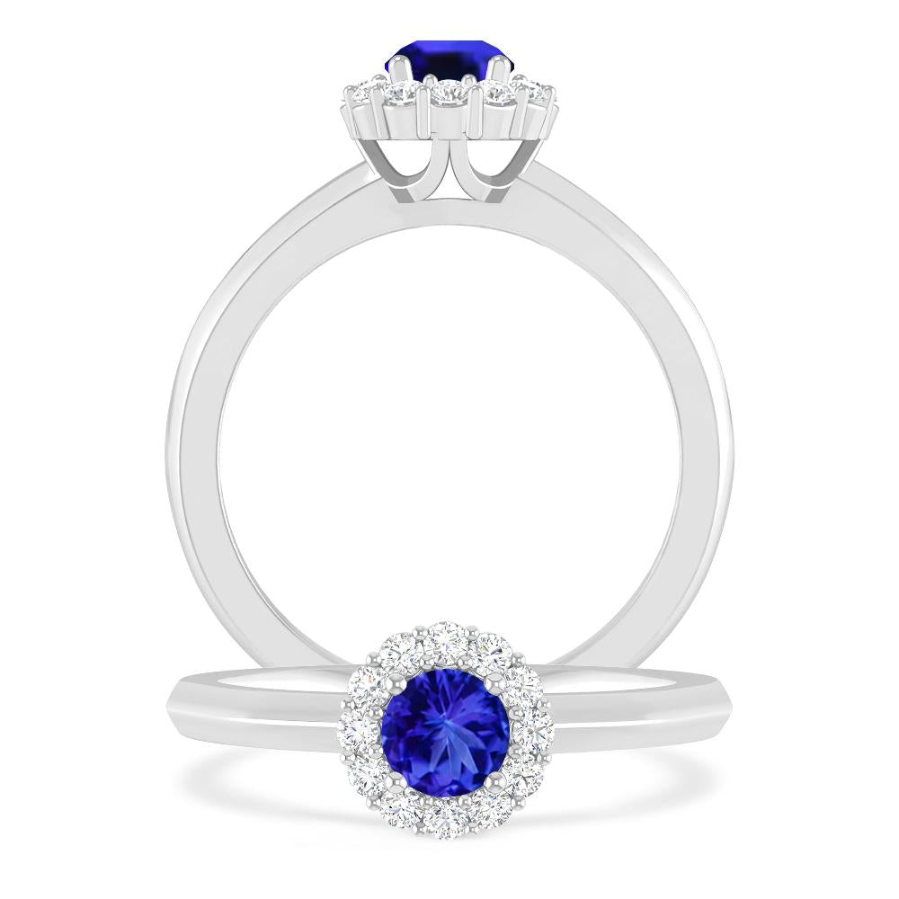 White Gold - Tanzanite