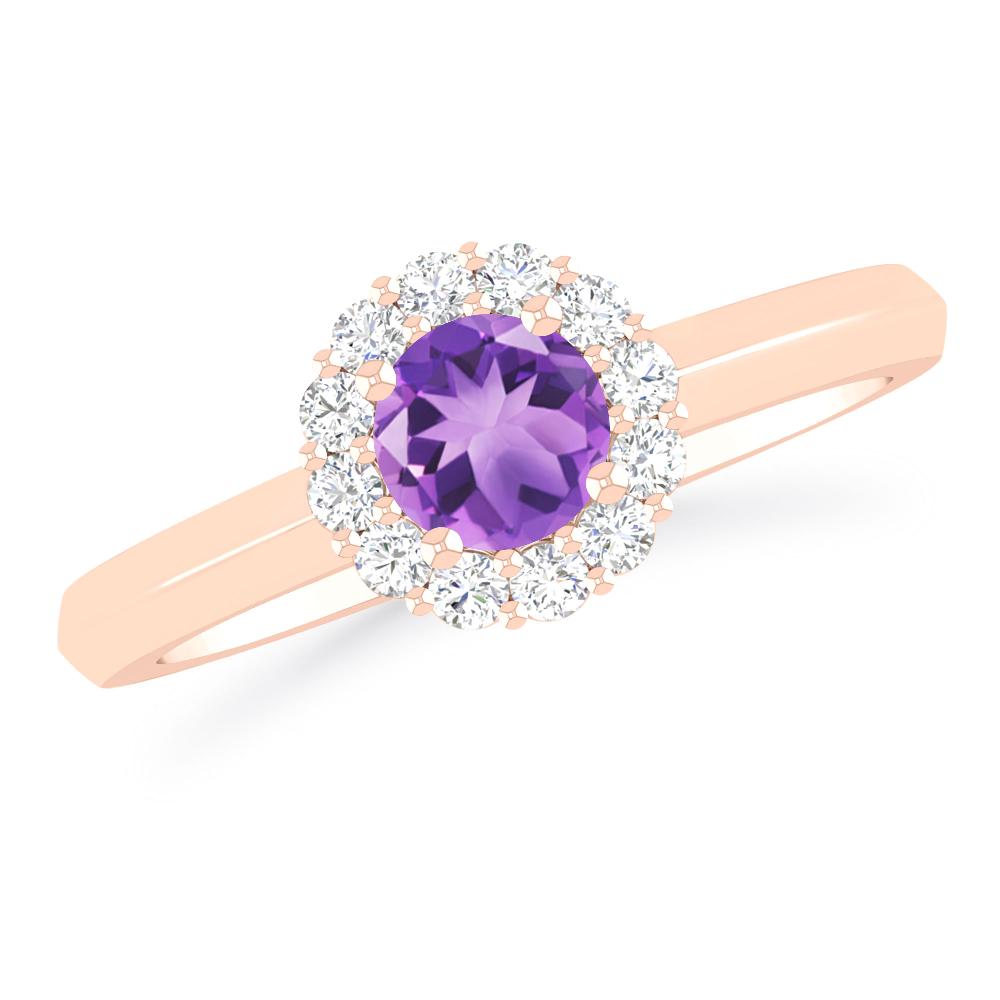 Rose Gold - Amethyst