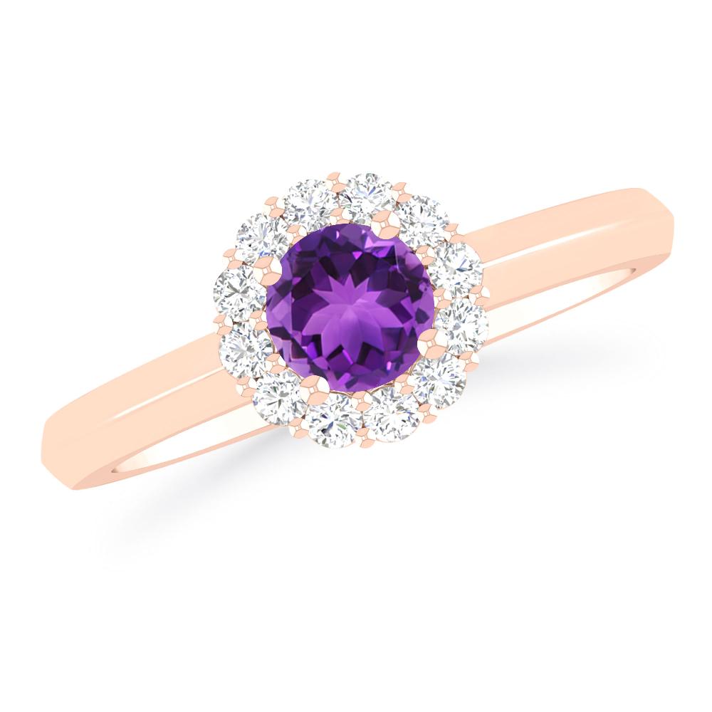 Rose Gold - Amethyst