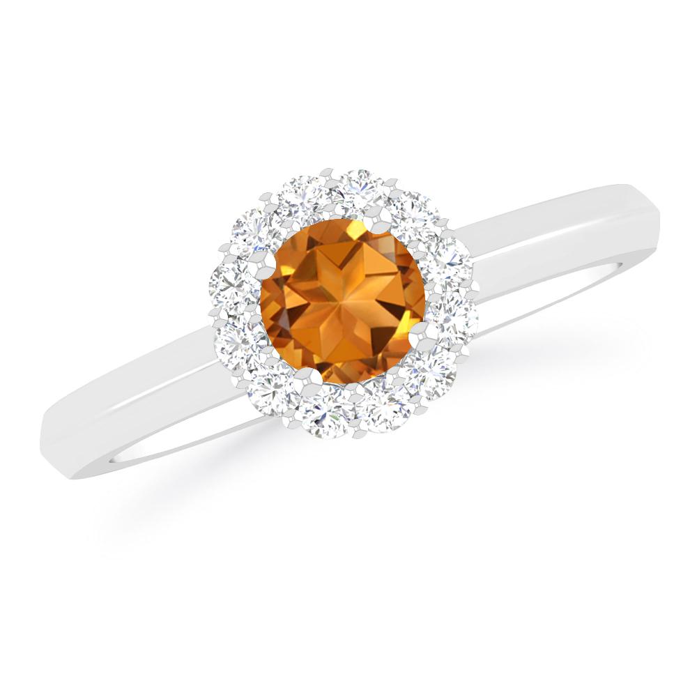 White Gold - Citrine