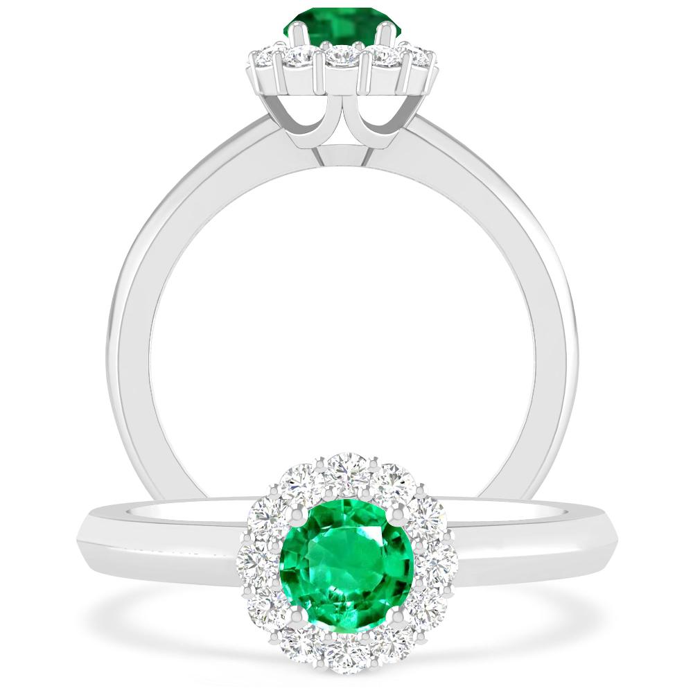 White Gold - Emerald