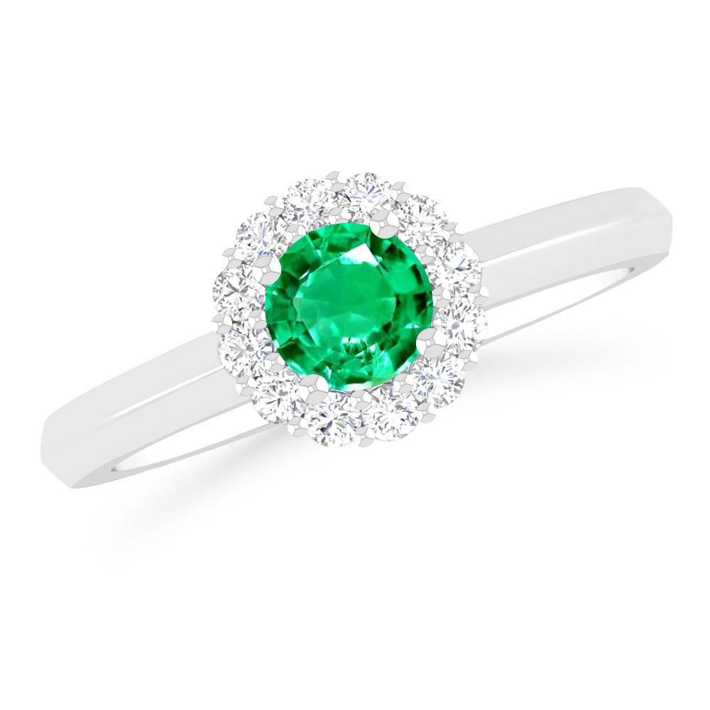 White Gold - Emerald