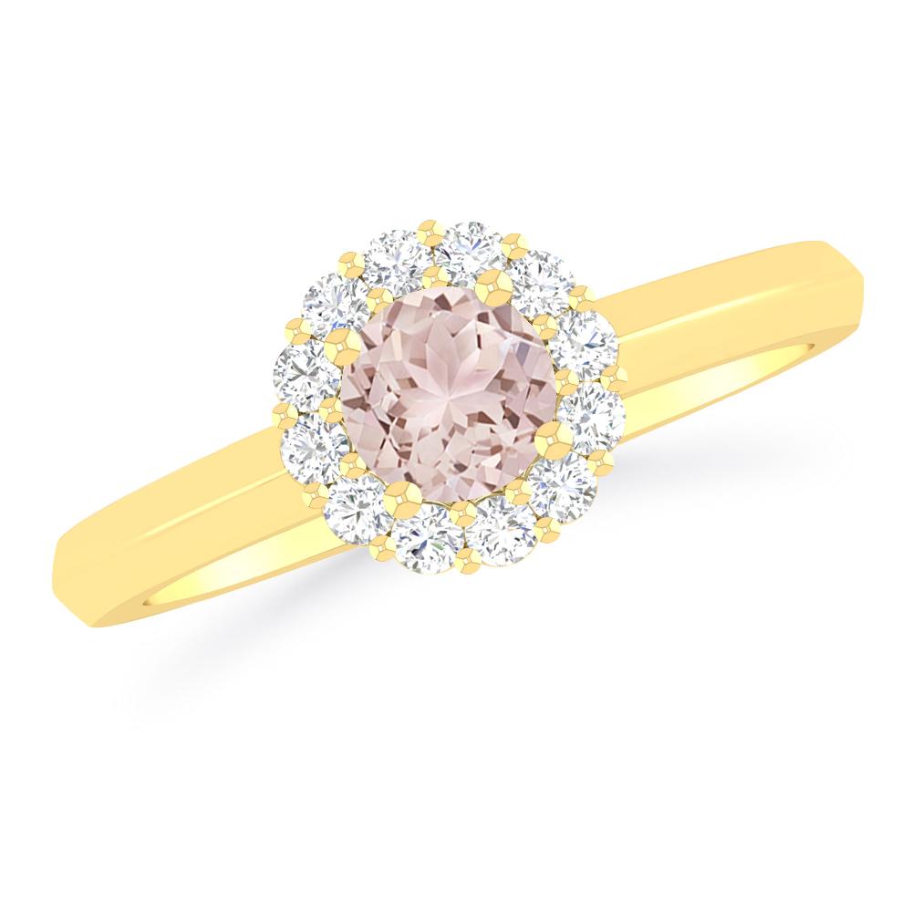 Yellow Gold - Morganite