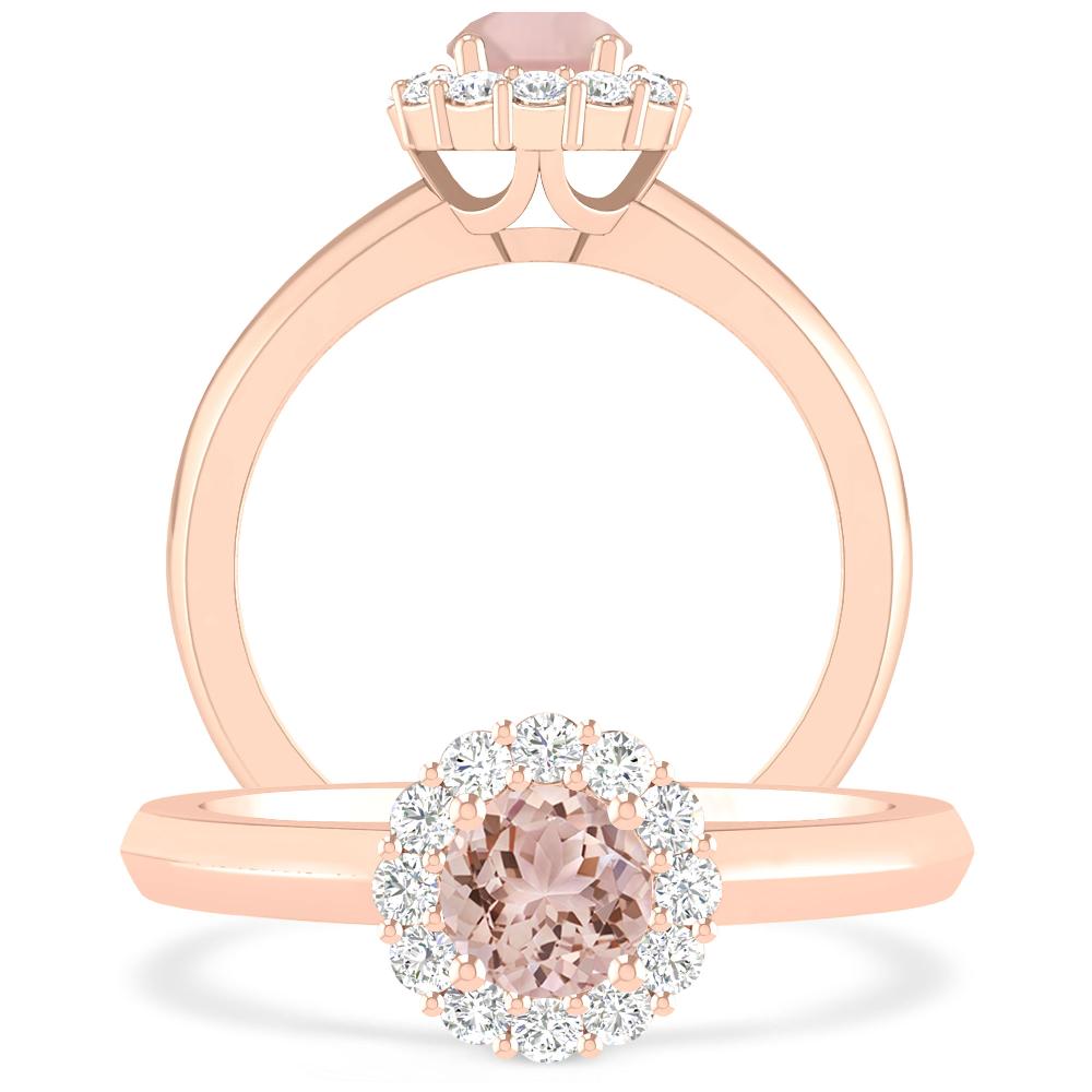 Rose Gold - Morganite