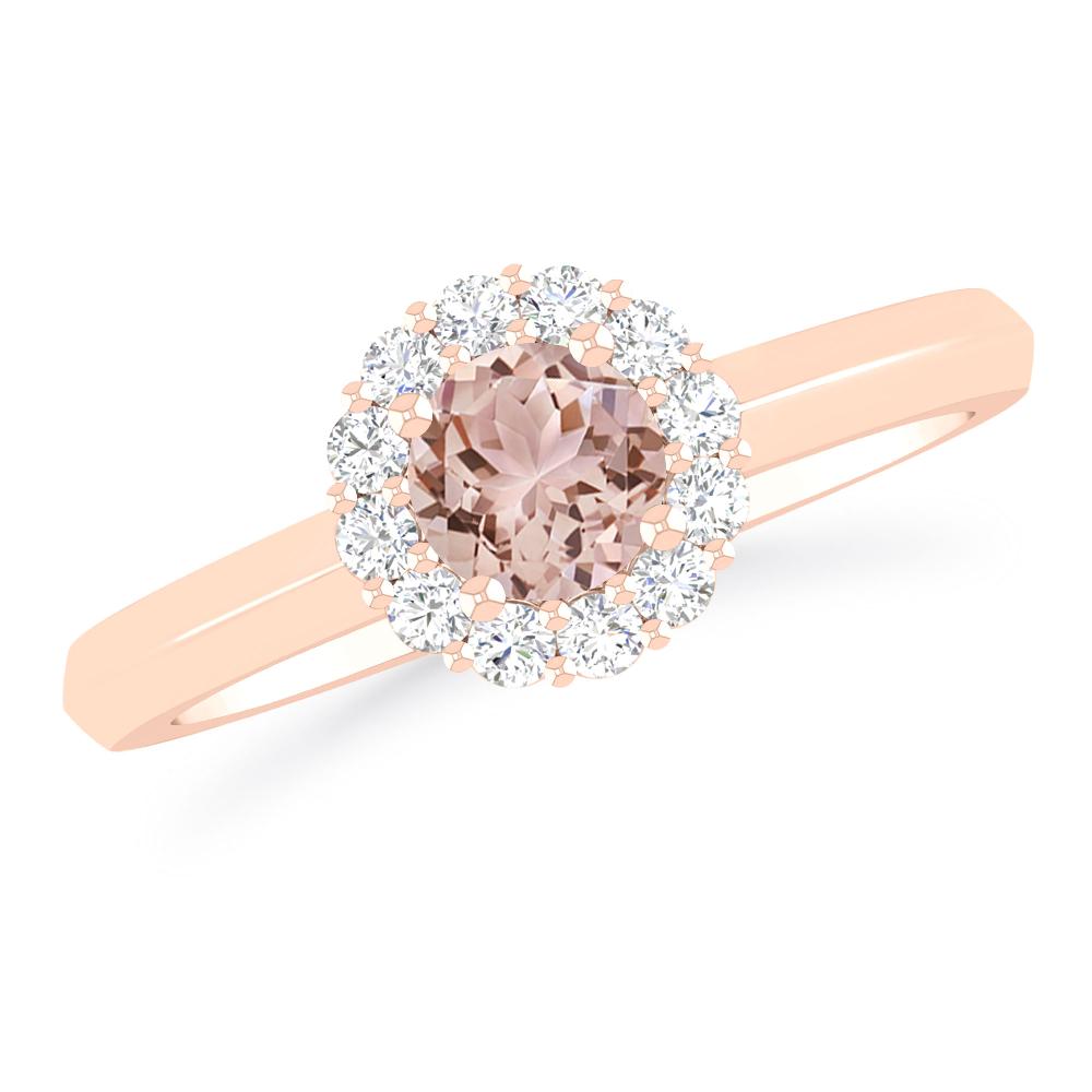 Rose Gold - Morganite