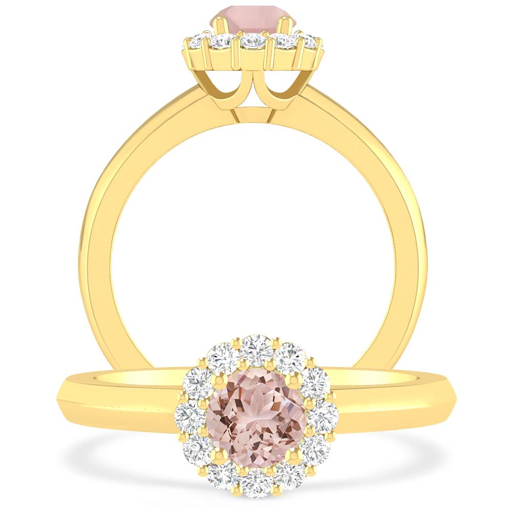 Yellow Gold - Morganite