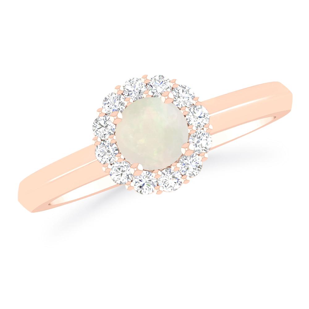 Rose Gold - Opal