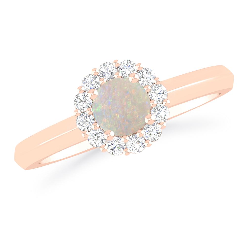 Rose Gold - Opal