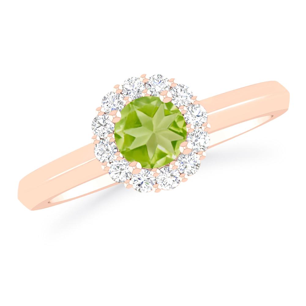 Rose Gold - Peridot