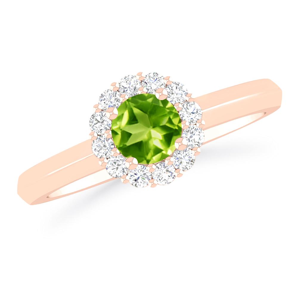 Rose Gold - Peridot