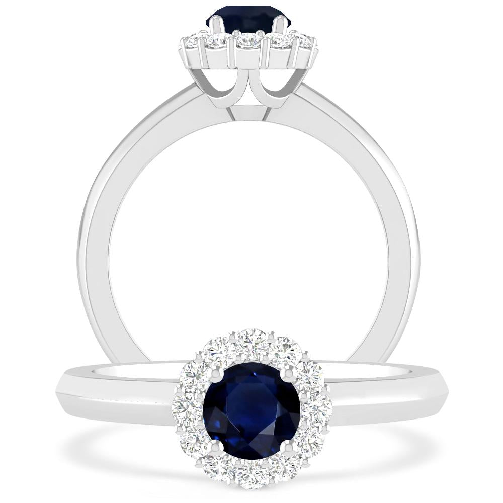 White Gold - Sapphire