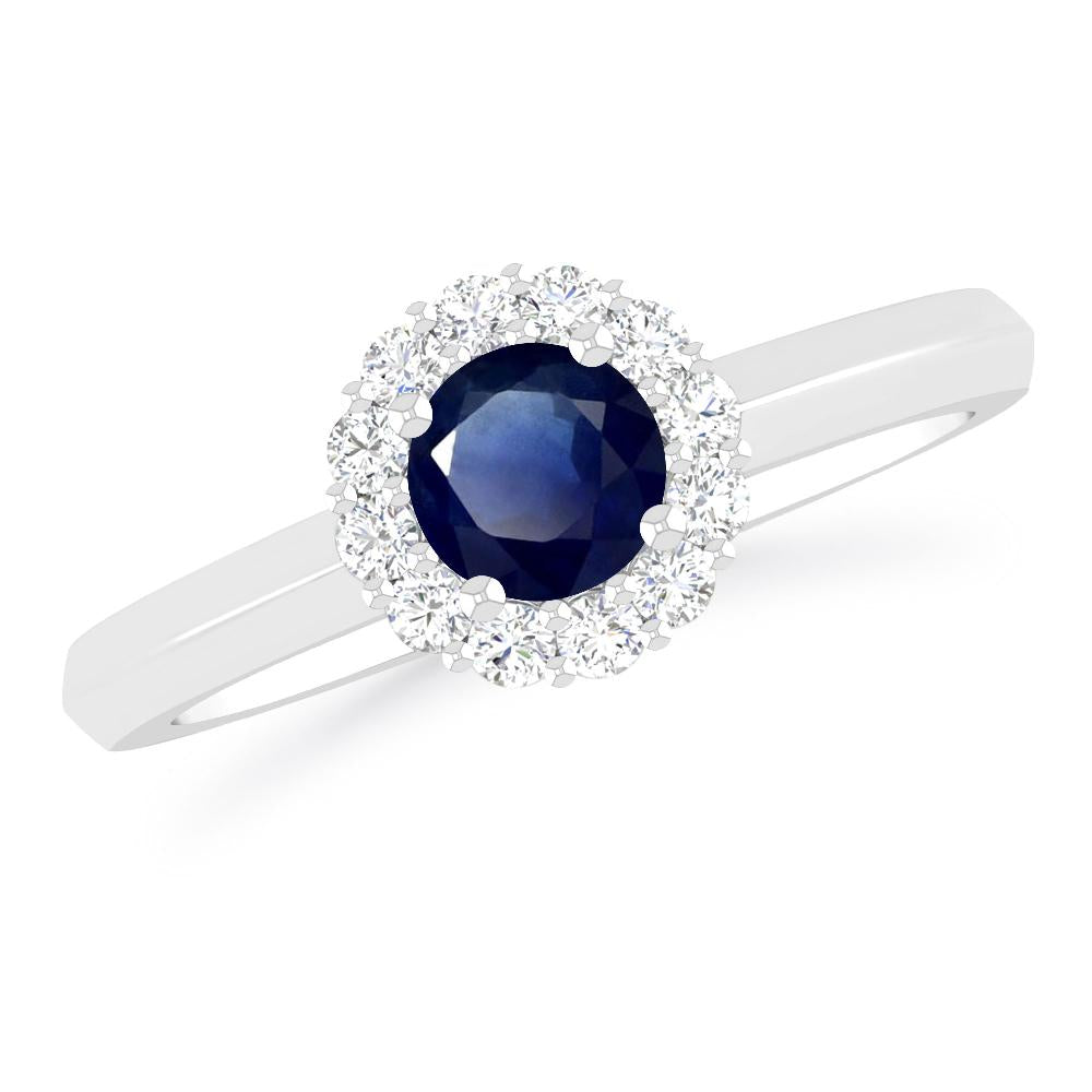 White Gold - Sapphire