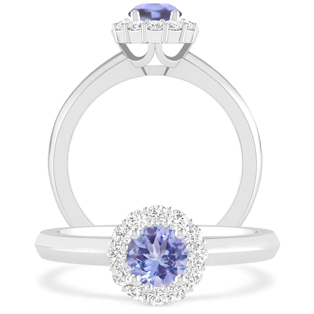 White Gold - Tanzanite