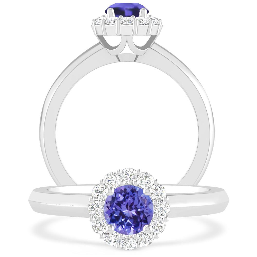 White Gold - Tanzanite