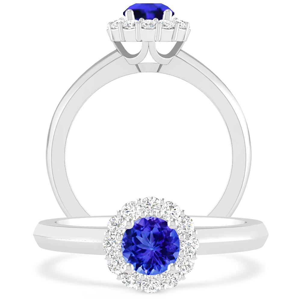 White Gold - Tanzanite