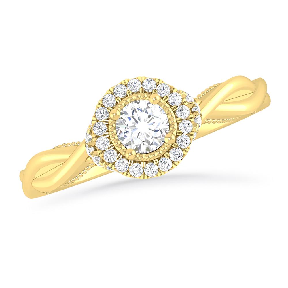 Yellow Gold - Diamond