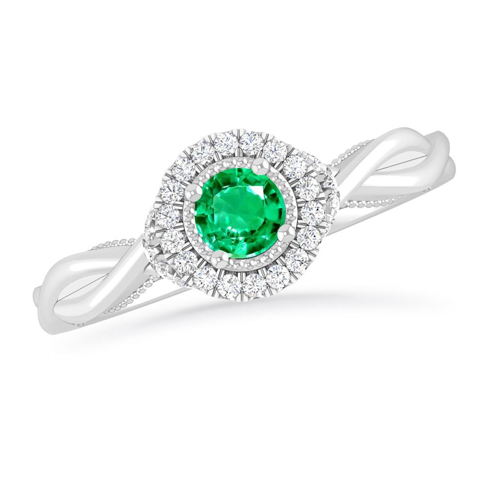 White Gold - Emerald