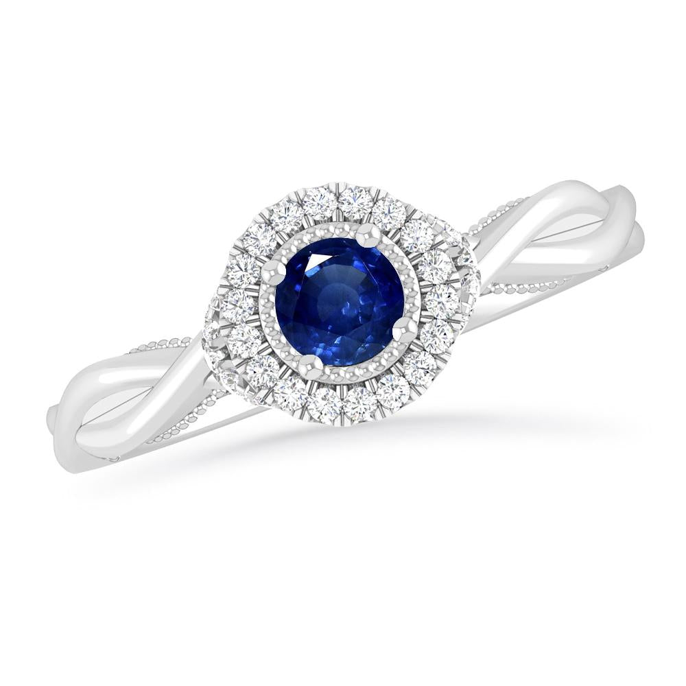 White Gold - Sapphire