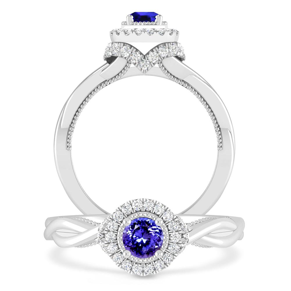 White Gold - Tanzanite