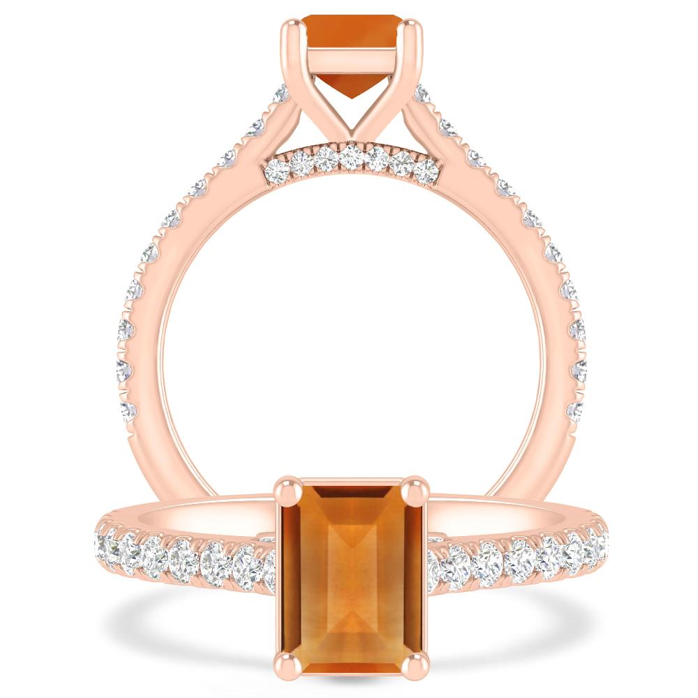 Rose Gold - Citrine