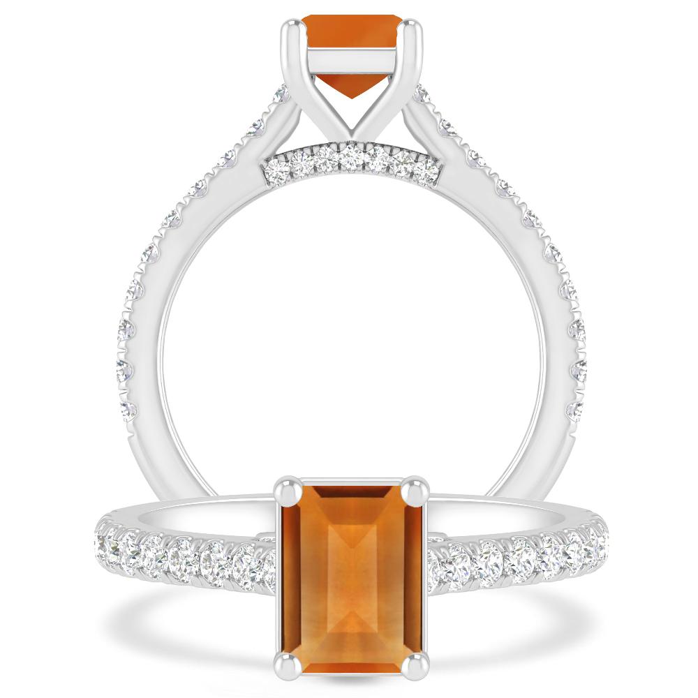 White Gold - Citrine