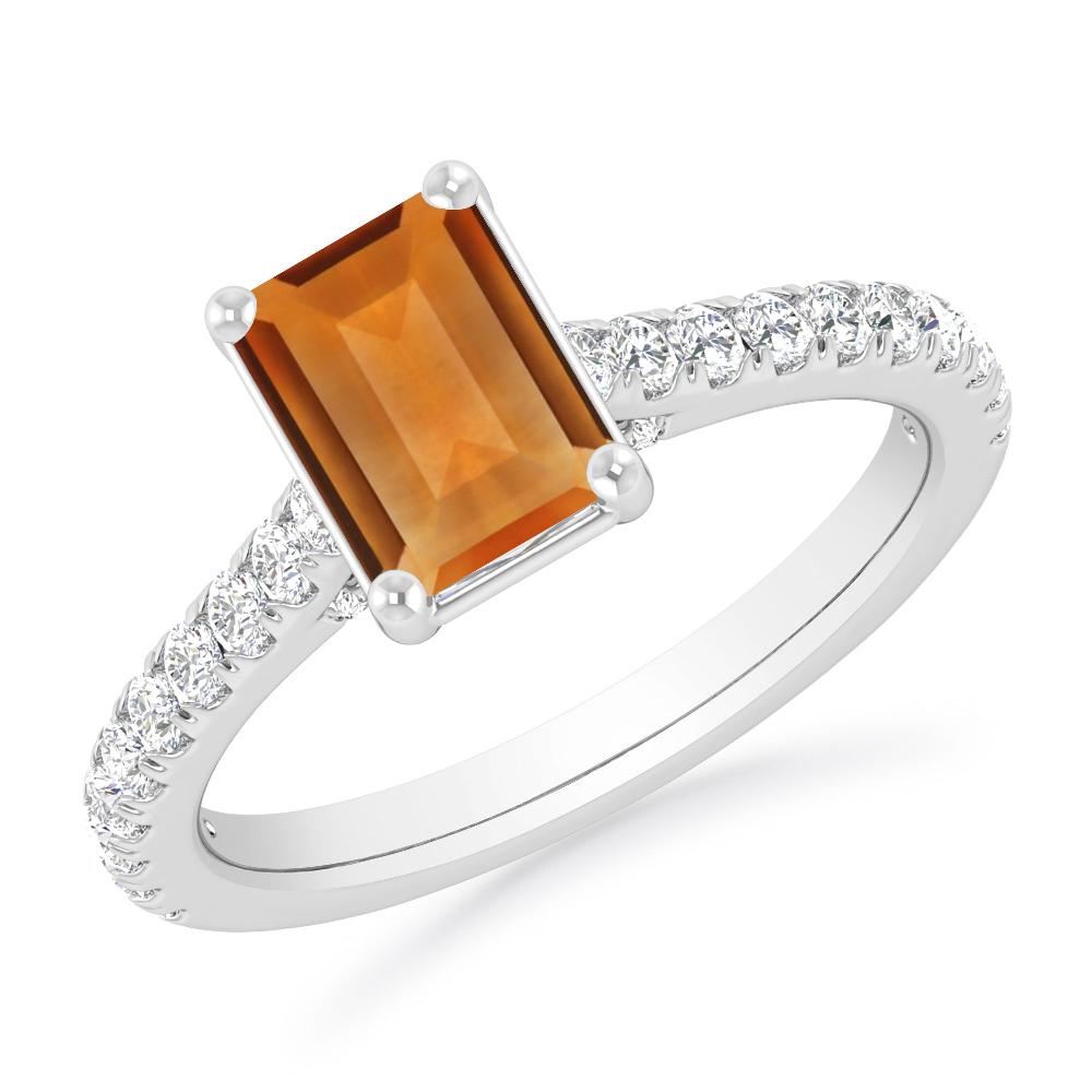 White Gold - Citrine