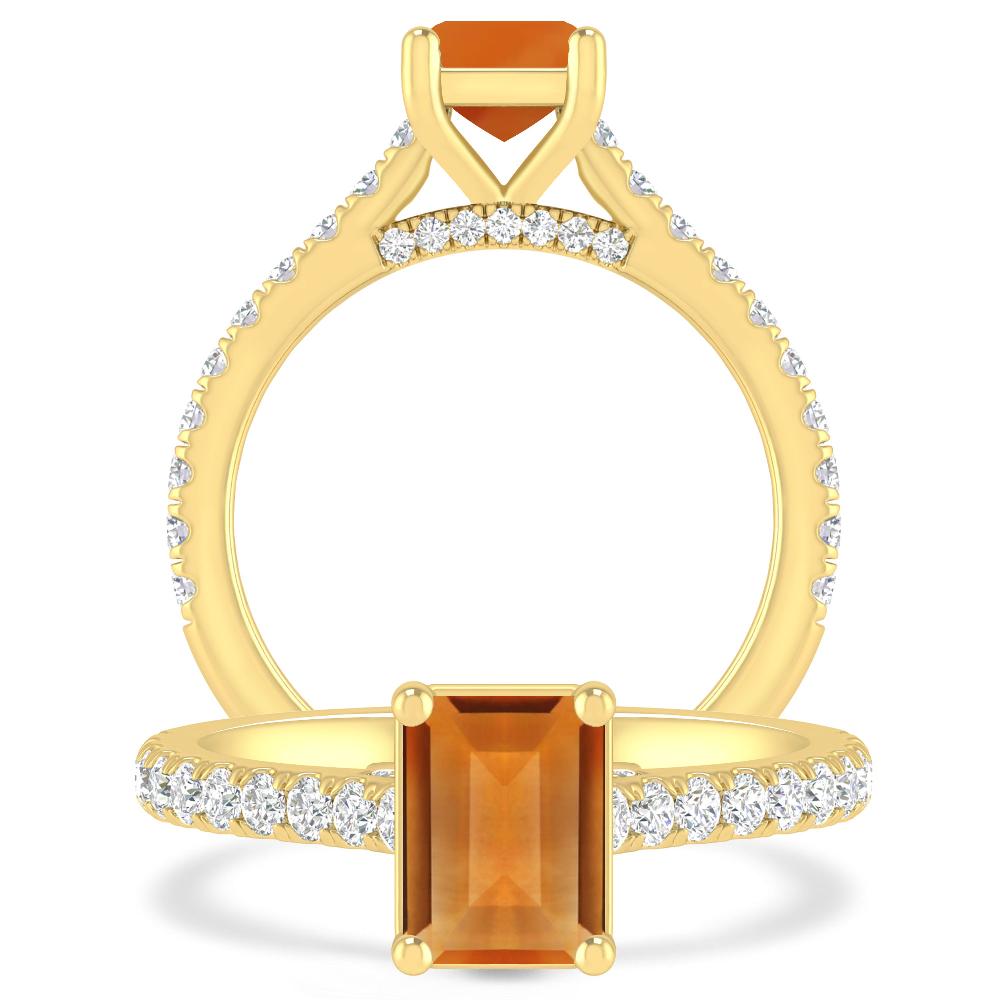 Yellow Gold - Citrine