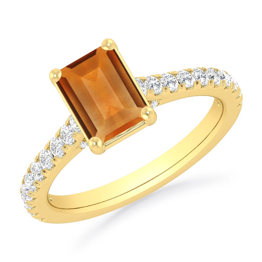 Yellow Gold - Citrine