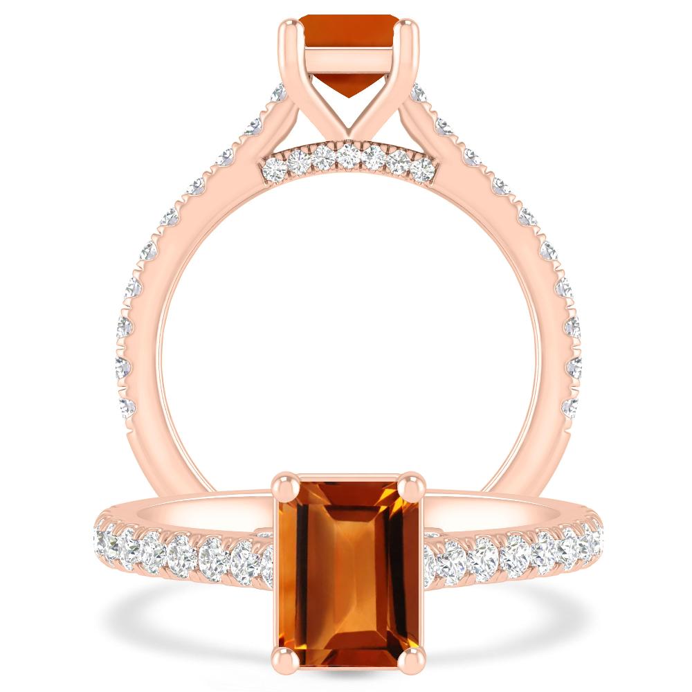 Rose Gold - Citrine