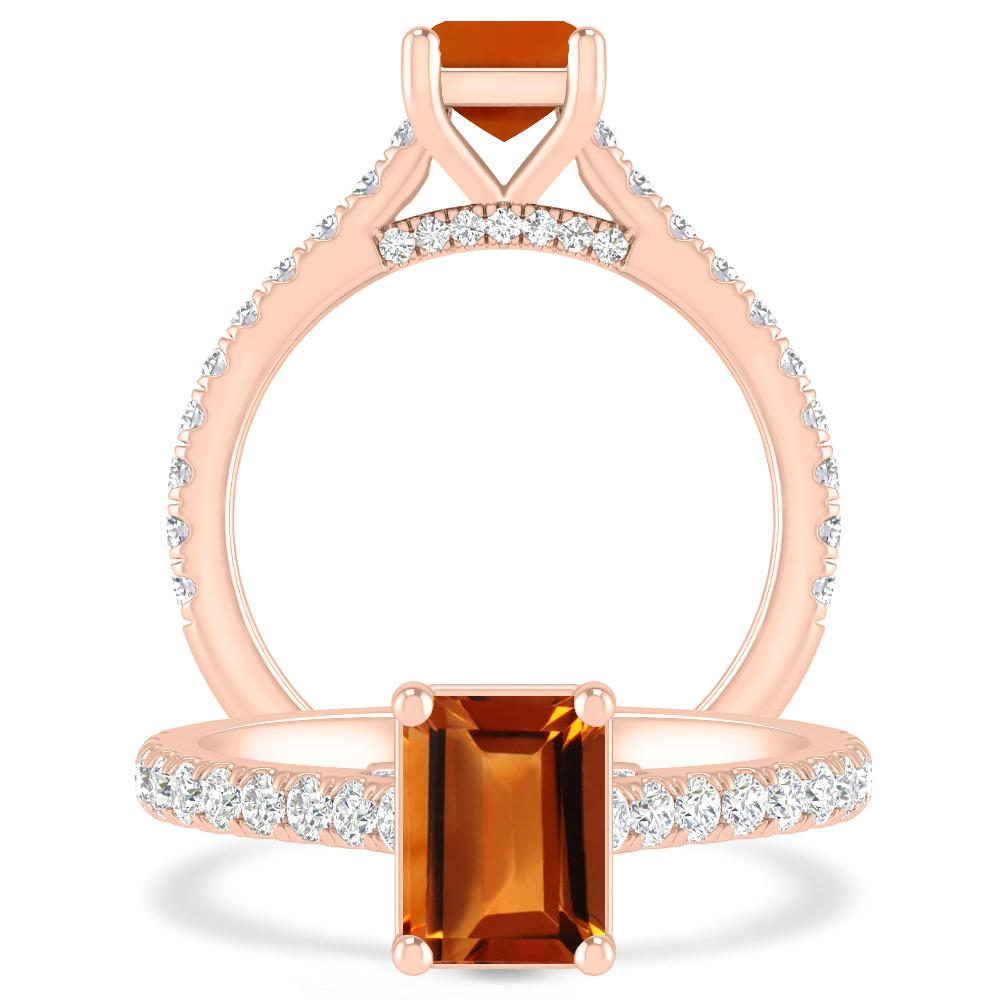 Rose Gold - Citrine