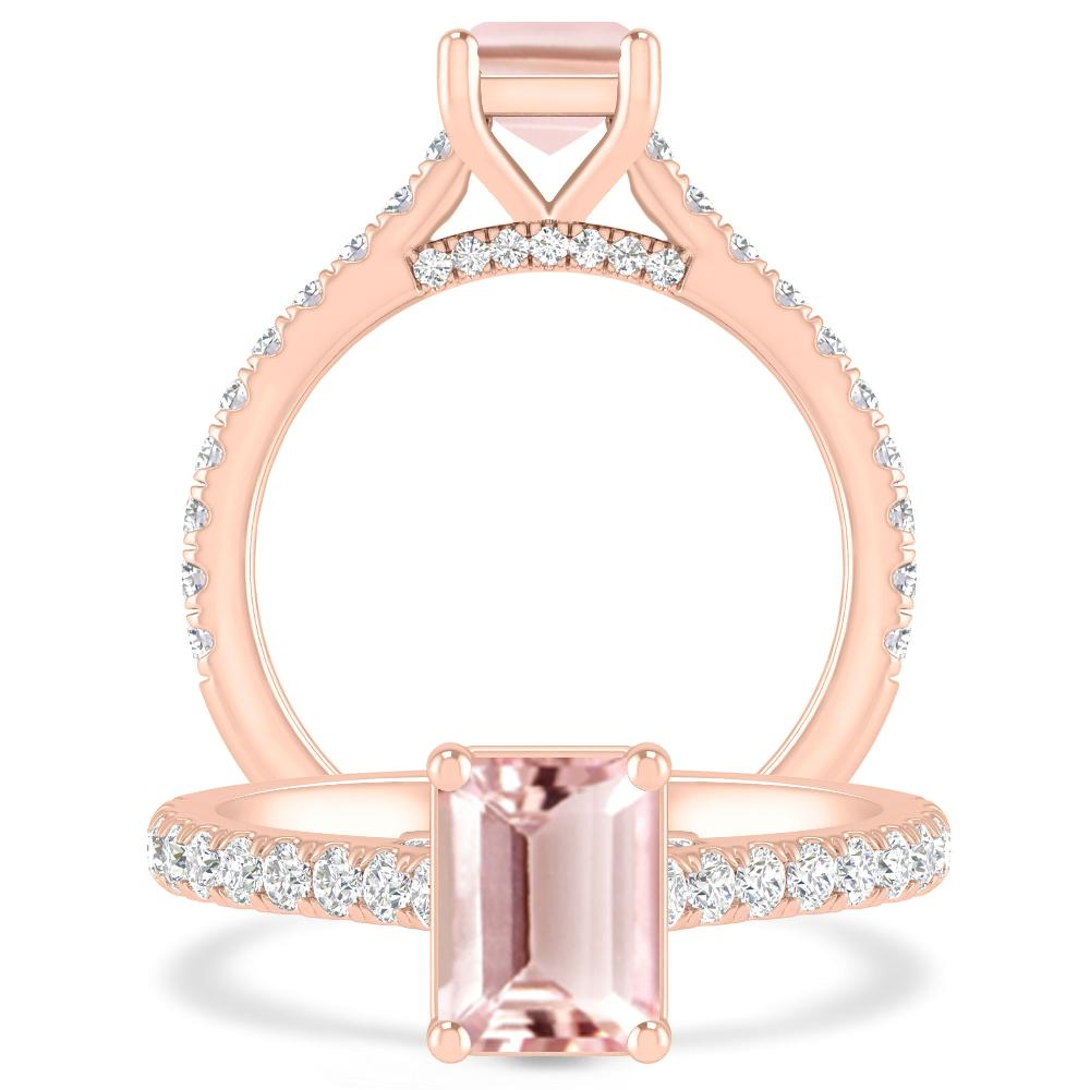 Rose Gold - Morganite