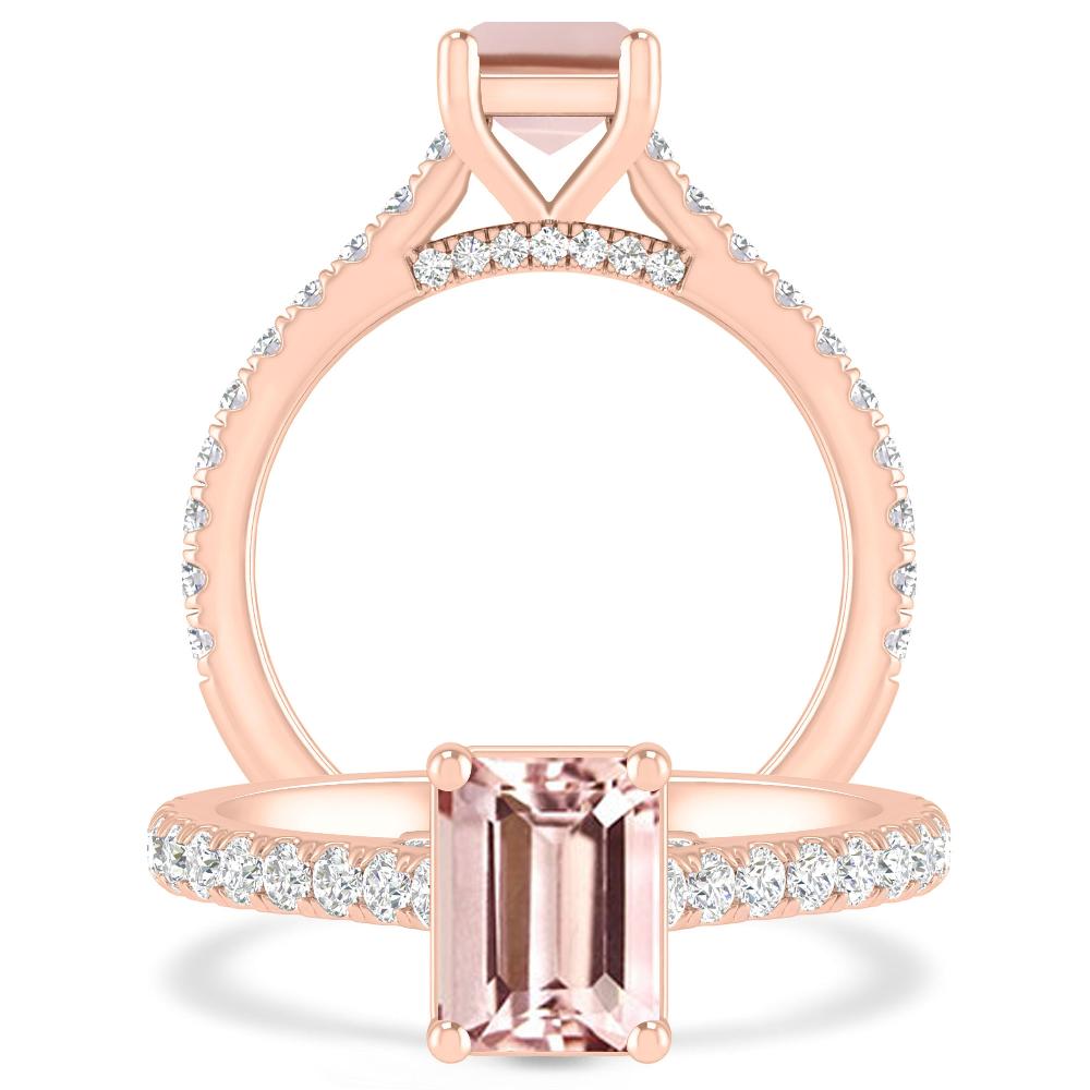 Rose Gold - Morganite