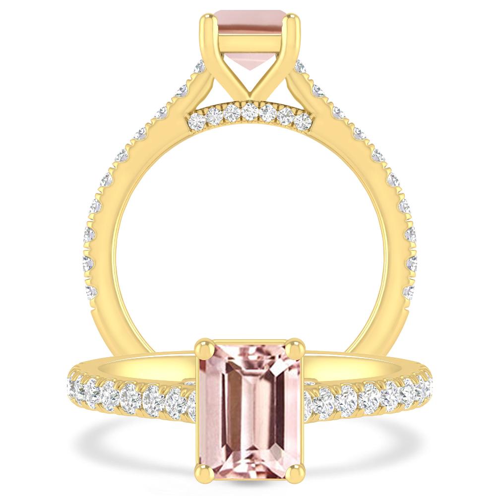 Yellow Gold - Morganite