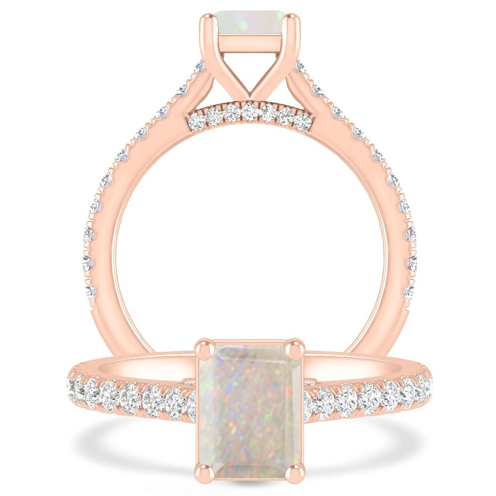 Rose Gold - Opal