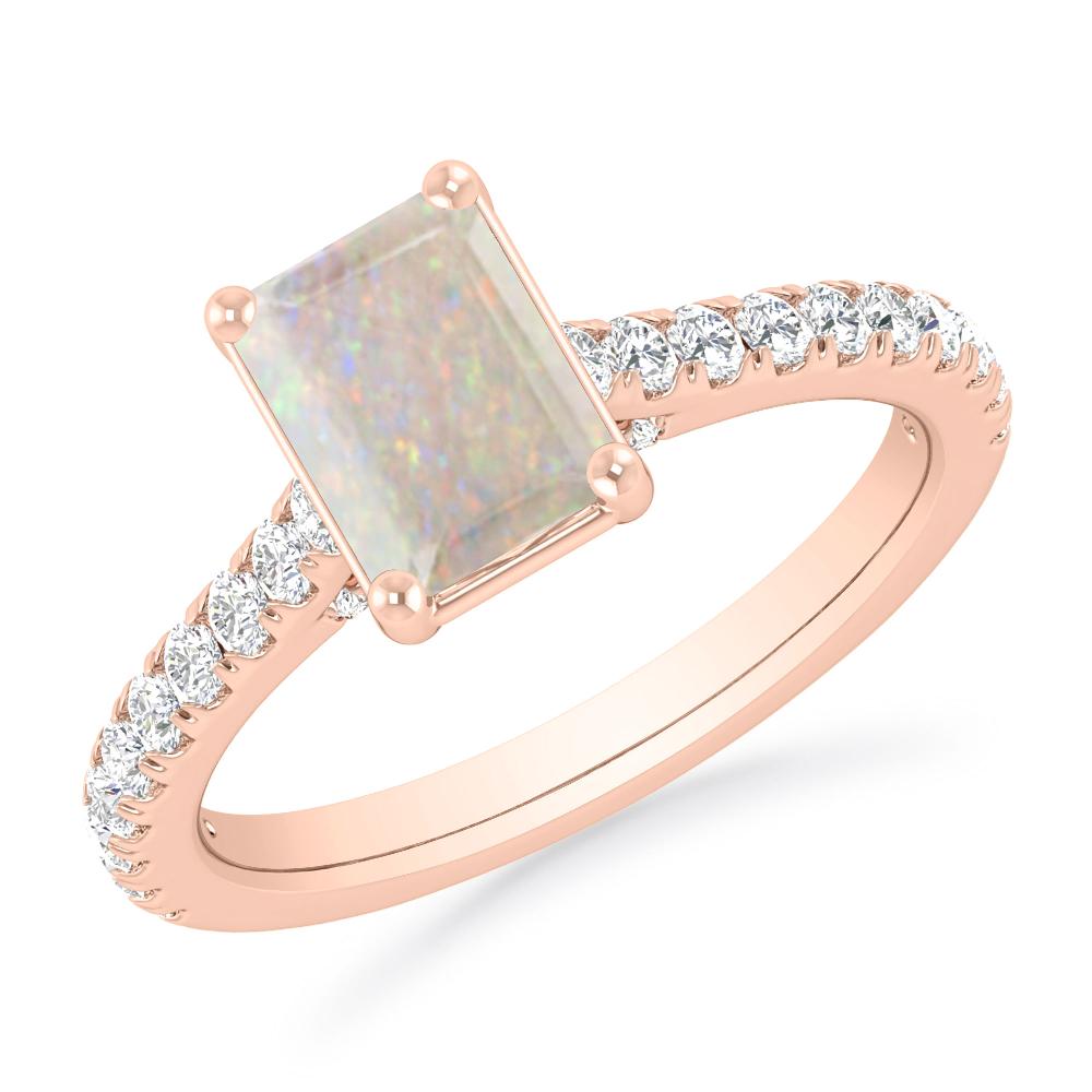 Rose Gold - Opal