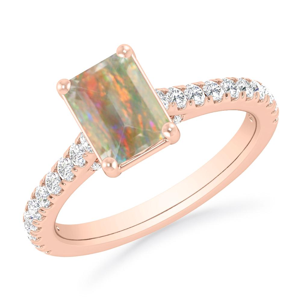 Rose Gold - Opal