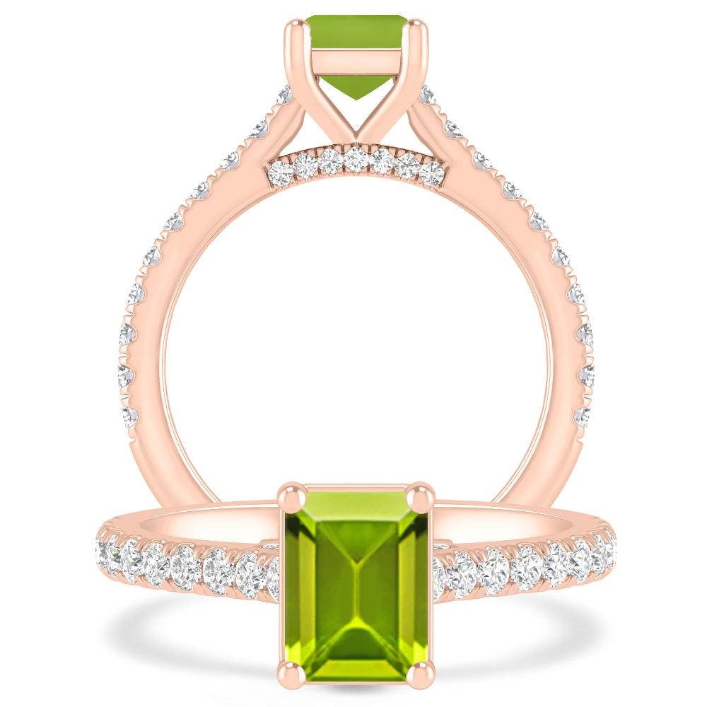 Rose Gold - Peridot