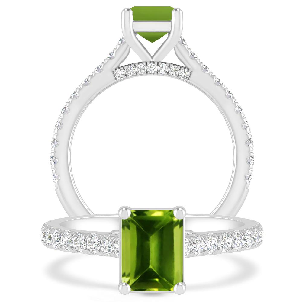 White Gold - Peridot