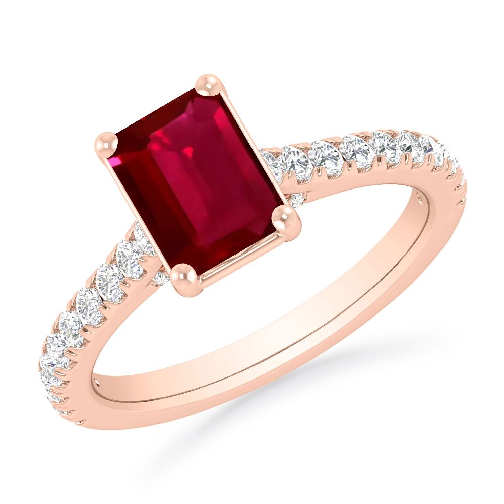 Rose Gold - Ruby