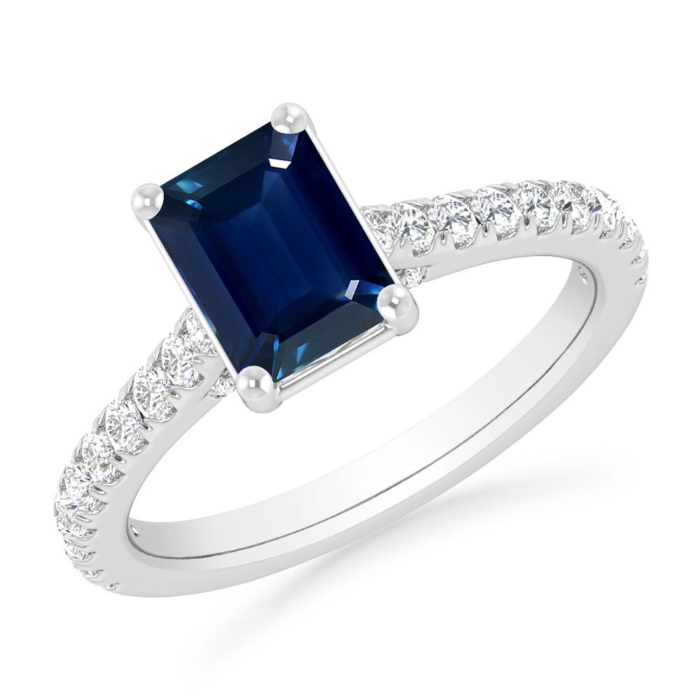 White Gold - Sapphire