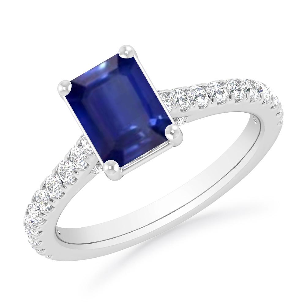 White Gold - Sapphire