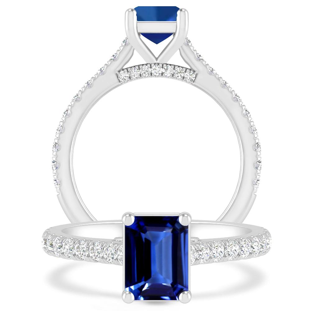 White Gold - Sapphire