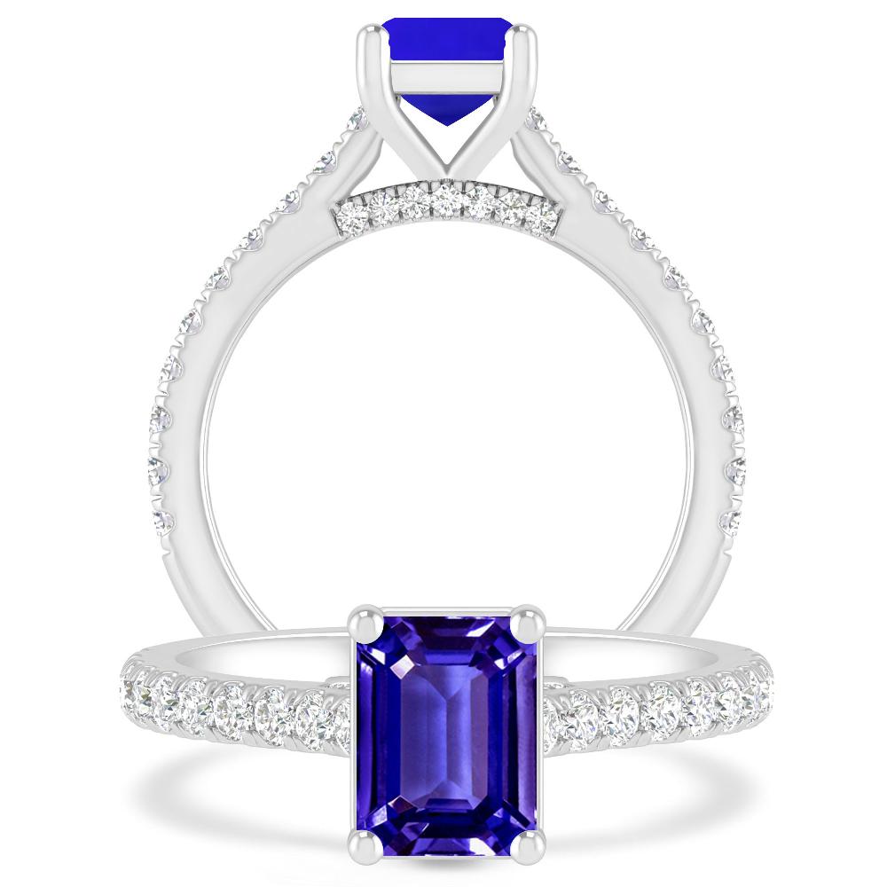 White Gold - Tanzanite